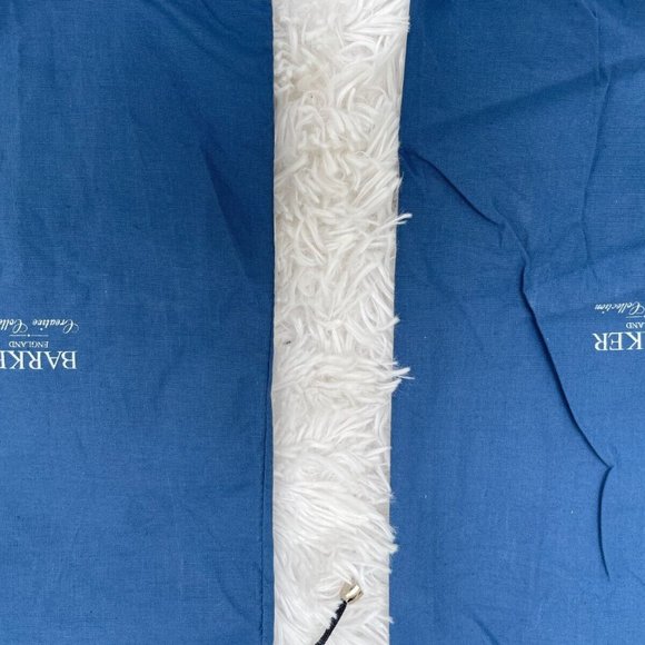 Barker England Creative Collection Dust Bag Blue Cotton Shoe Storage Bag Authent - Picture 6 of 12